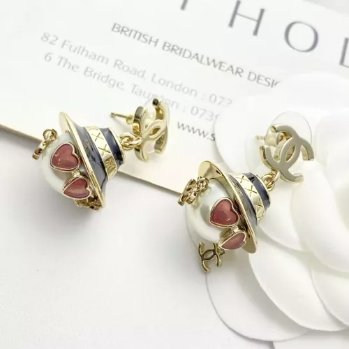 Replica Chanel Earrings For Women #1371541 $36.00 USD for Wholesale
