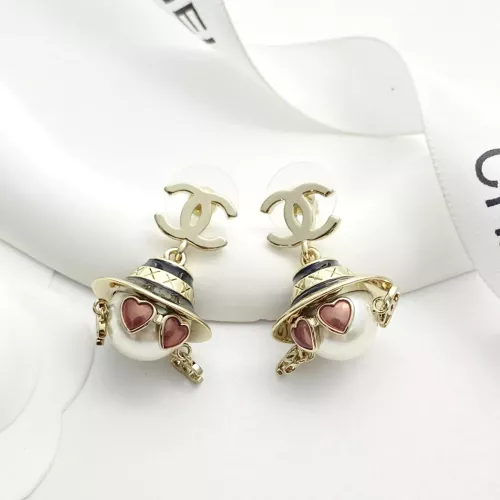 Replica Chanel Earrings For Women #1371541 $36.00 USD for Wholesale