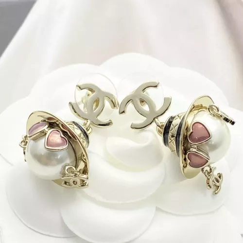 Replica Chanel Earrings For Women #1371541 $36.00 USD for Wholesale