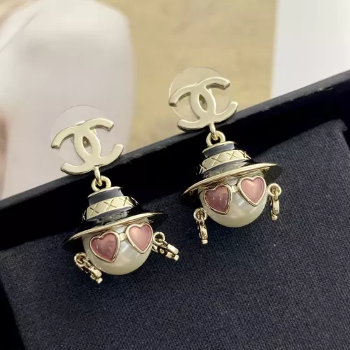 Replica Chanel Earrings For Women #1371541 $36.00 USD for Wholesale
