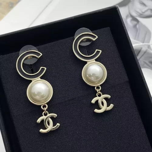 Replica Chanel Earrings For Women #1371542 $32.00 USD for Wholesale