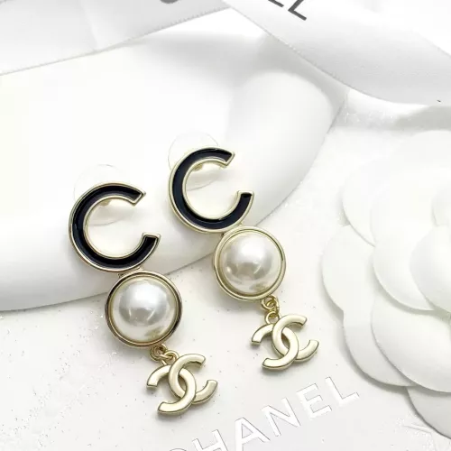 Replica Chanel Earrings For Women #1371542 $32.00 USD for Wholesale