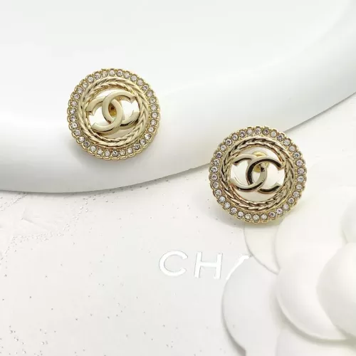 Replica Chanel Earrings For Women #1371544 $27.00 USD for Wholesale