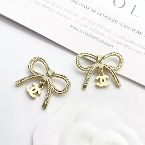 Replica Chanel Earrings For Women #1371545 $27.00 USD for Wholesale