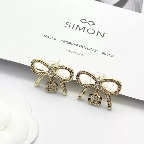 Replica Chanel Earrings For Women #1371545 $27.00 USD for Wholesale