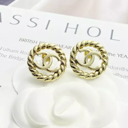 Chanel Earrings For Women #1371547 $25.00 USD, Wholesale Replica Chanel Earrings