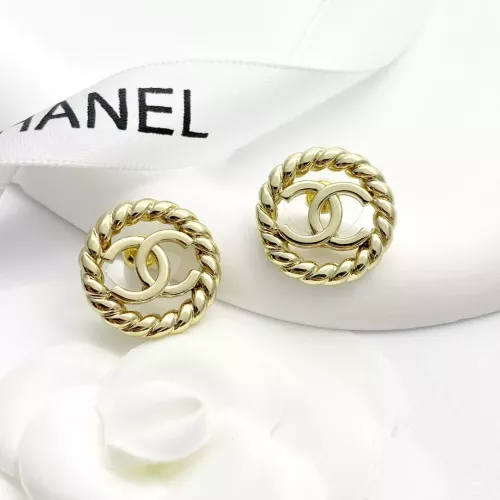 Replica Chanel Earrings For Women #1371547 $25.00 USD for Wholesale