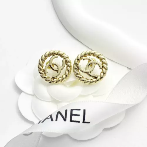 Replica Chanel Earrings For Women #1371547 $25.00 USD for Wholesale
