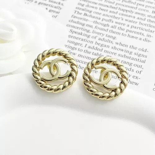 Replica Chanel Earrings For Women #1371547 $25.00 USD for Wholesale
