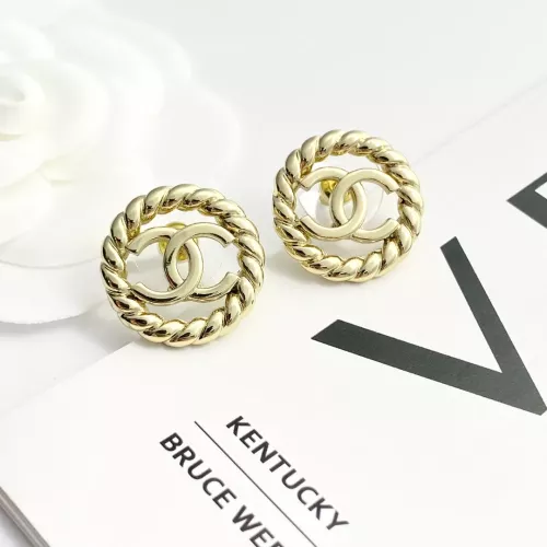 Replica Chanel Earrings For Women #1371547 $25.00 USD for Wholesale