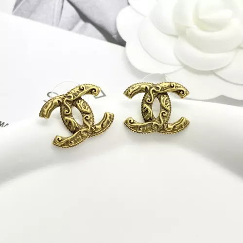 Replica Chanel Earrings For Women #1371552 $25.00 USD for Wholesale