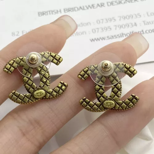 Replica Chanel Earrings For Women #1371552 $25.00 USD for Wholesale