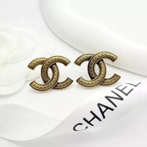 Chanel Earrings For Women #1371554 $25.00 USD, Wholesale Replica Chanel Earrings