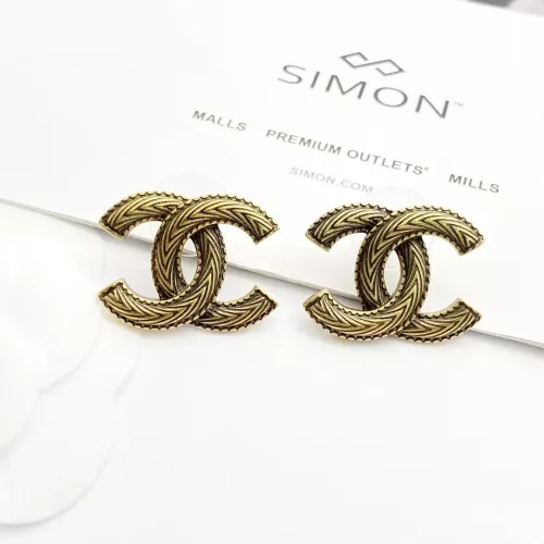 Replica Chanel Earrings For Women #1371554 $25.00 USD for Wholesale