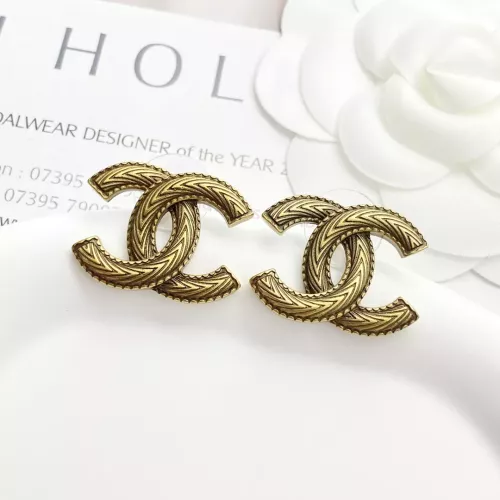 Replica Chanel Earrings For Women #1371554 $25.00 USD for Wholesale