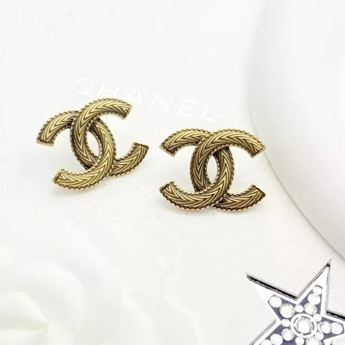Replica Chanel Earrings For Women #1371554 $25.00 USD for Wholesale