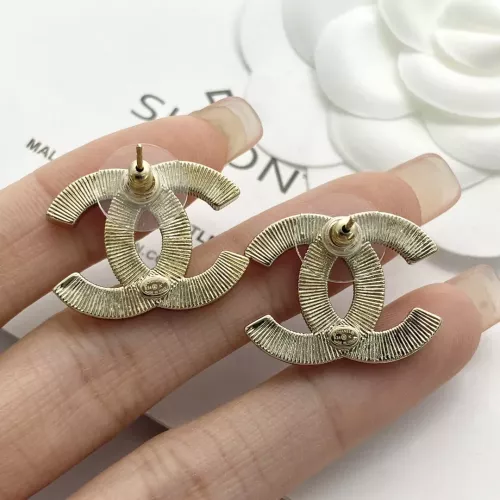 Replica Chanel Earrings For Women #1371556 $27.00 USD for Wholesale