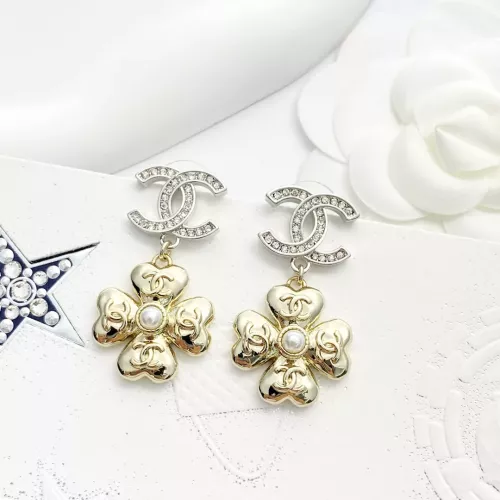 Replica Chanel Earrings For Women #1371562 $32.00 USD for Wholesale