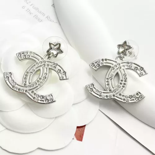 Replica Chanel Earrings For Women #1371563 $32.00 USD for Wholesale