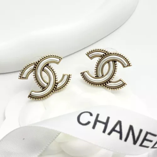 Replica Chanel Earrings For Women #1371564 $32.00 USD for Wholesale