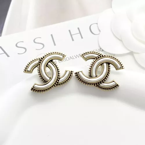 Replica Chanel Earrings For Women #1371564 $32.00 USD for Wholesale