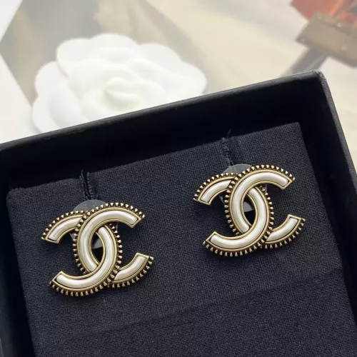 Replica Chanel Earrings For Women #1371564 $32.00 USD for Wholesale