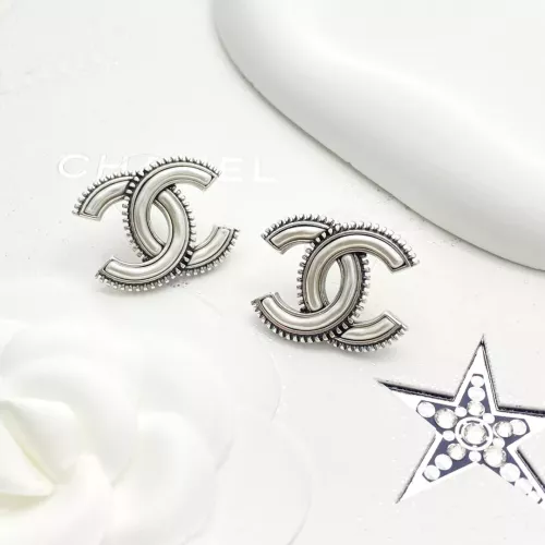 Replica Chanel Earrings For Women #1371565 $32.00 USD for Wholesale
