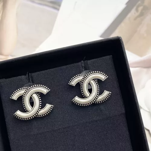 Replica Chanel Earrings For Women #1371565 $32.00 USD for Wholesale
