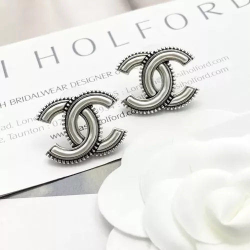 Replica Chanel Earrings For Women #1371565 $32.00 USD for Wholesale