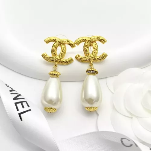 Replica Chanel Earrings For Women #1371567 $29.00 USD for Wholesale