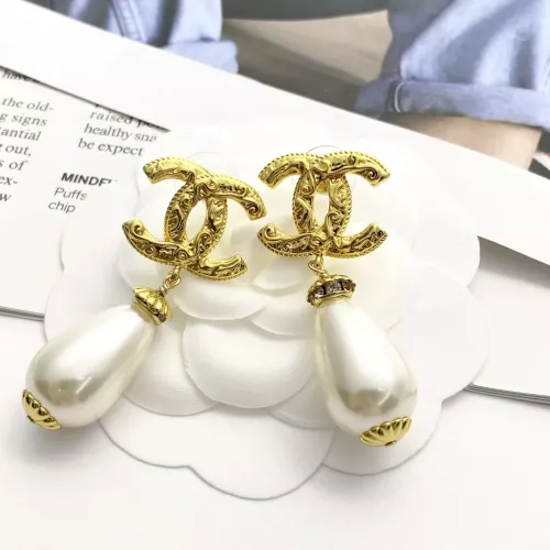 Replica Chanel Earrings For Women #1371567 $29.00 USD for Wholesale