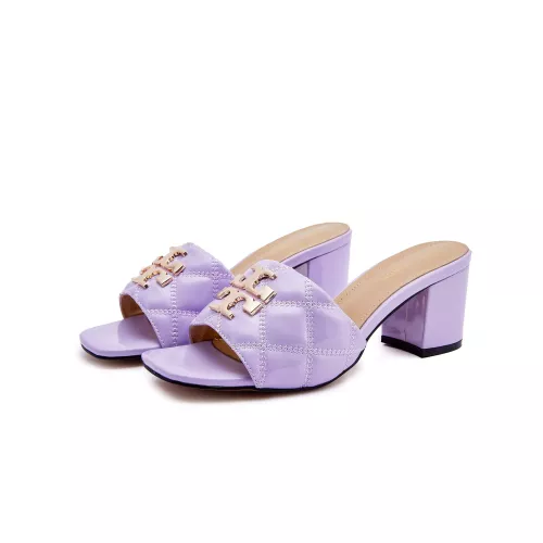 Tory Burch TB Slippers For Women #1371570 $85.00 USD, Wholesale Replica Tory Burch TB Slippers