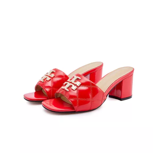 Tory Burch TB Slippers For Women #1371571 $85.00 USD, Wholesale Replica Tory Burch TB Slippers