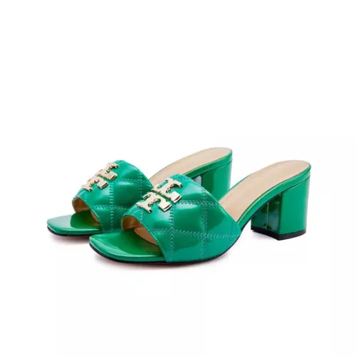 Tory Burch TB Slippers For Women #1371573 $85.00 USD, Wholesale Replica Tory Burch TB Slippers