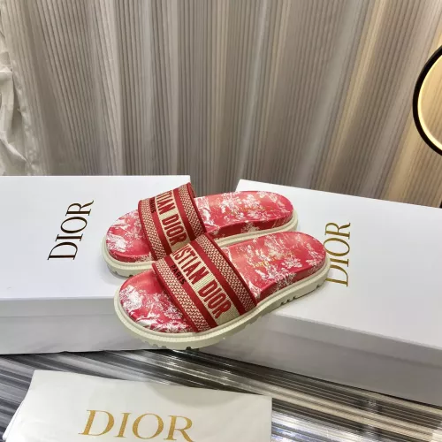Christian Dior Slippers For Women #1371681 $76.00 USD, Wholesale Replica Christian Dior Slippers