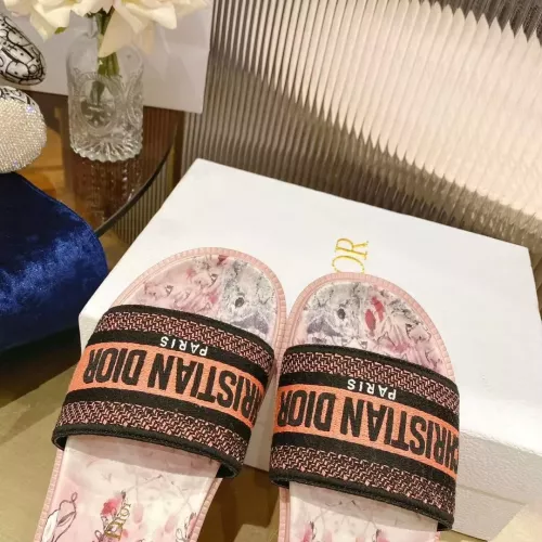 Replica Christian Dior Slippers For Women #1371685 $80.00 USD for Wholesale
