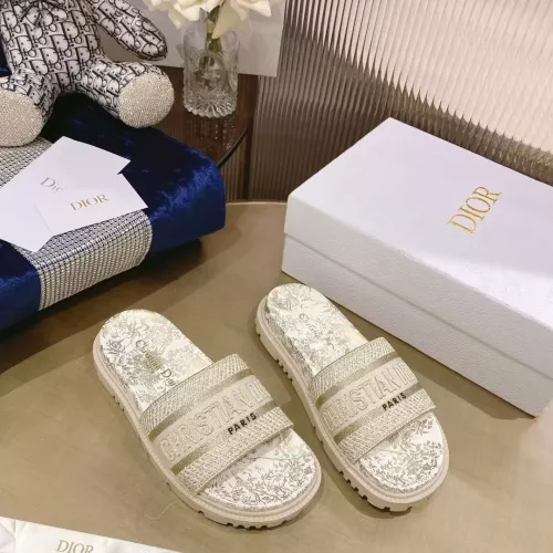 Christian Dior Slippers For Women #1371687 $80.00 USD, Wholesale Replica Christian Dior Slippers