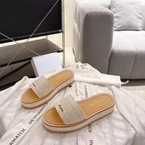 Christian Dior Slippers For Women #1371718 $100.00 USD, Wholesale Replica Christian Dior Slippers
