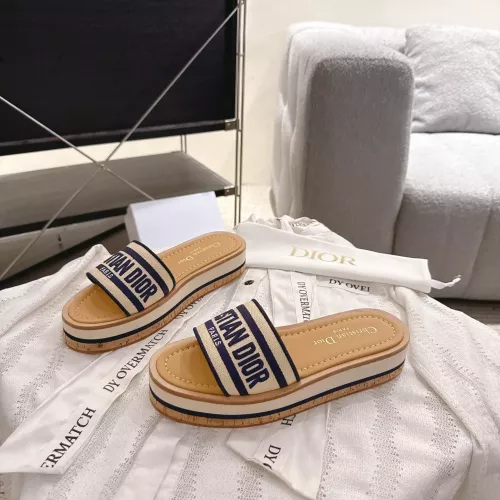 Christian Dior Slippers For Women #1371721 $100.00 USD, Wholesale Replica Christian Dior Slippers