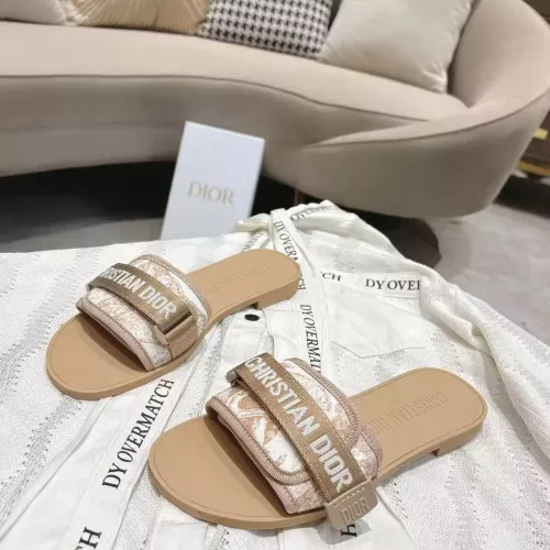 Christian Dior Slippers For Women #1371723 $76.00 USD, Wholesale Replica Christian Dior Slippers