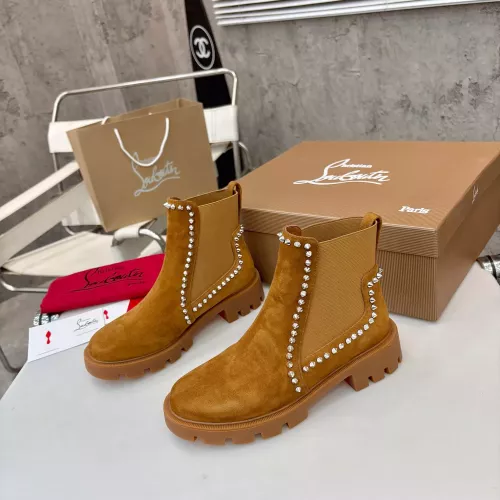 Christian Louboutin Boots For Women #1371758 $115.00 USD, Wholesale Replica Christian Louboutin Boots