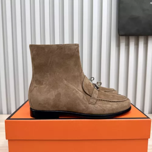 Replica Hermes Boots For Women #1371839 $135.00 USD for Wholesale