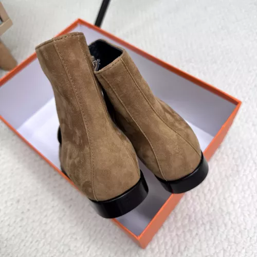 Replica Hermes Boots For Women #1371839 $135.00 USD for Wholesale