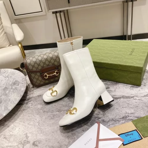 Replica Gucci Boots For Women #1371861 $118.00 USD for Wholesale