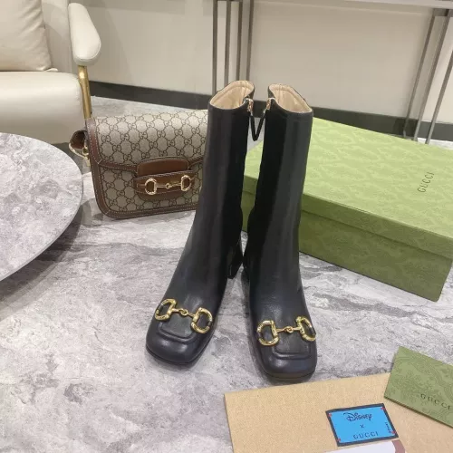 Replica Gucci Boots For Women #1371870 $118.00 USD for Wholesale