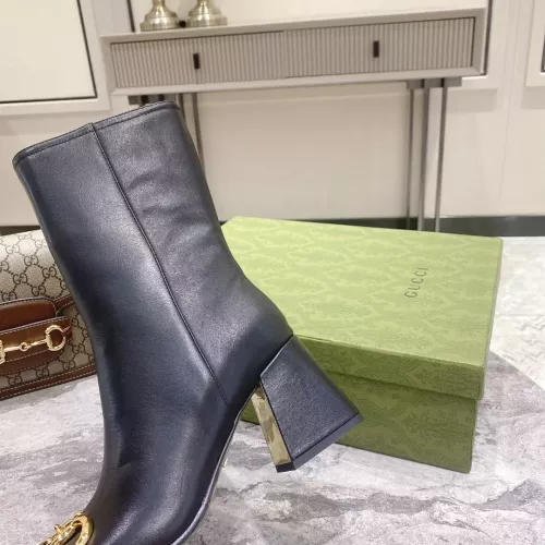 Replica Gucci Boots For Women #1371870 $118.00 USD for Wholesale