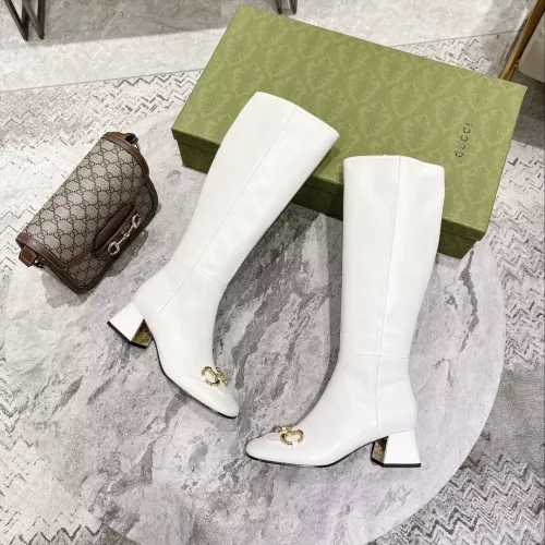 Replica Gucci Boots For Women #1371871 $158.00 USD for Wholesale