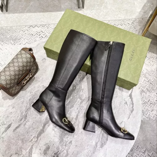 Replica Gucci Boots For Women #1371872 $158.00 USD for Wholesale