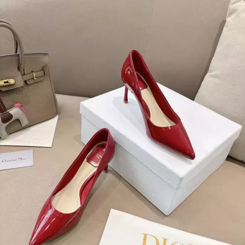 Replica Christian Dior High-Heeled Shoes For Women #1371896 $100.00 USD for Wholesale