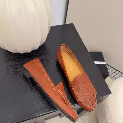 Chanel Leather Shoes For Women #1371945 $112.00 USD, Wholesale Replica Chanel Leather Shoes